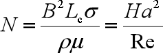 斯图尔特数N(公式2)计算器